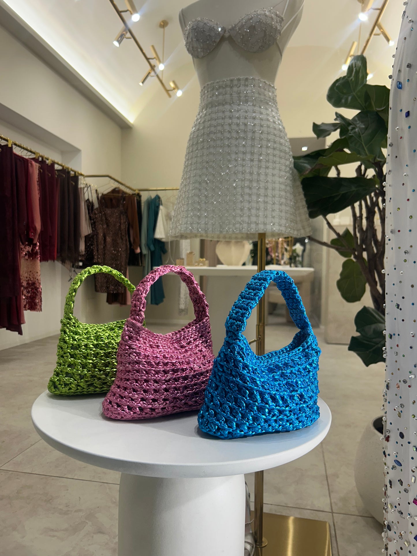 La Crochet Mini — Peony
