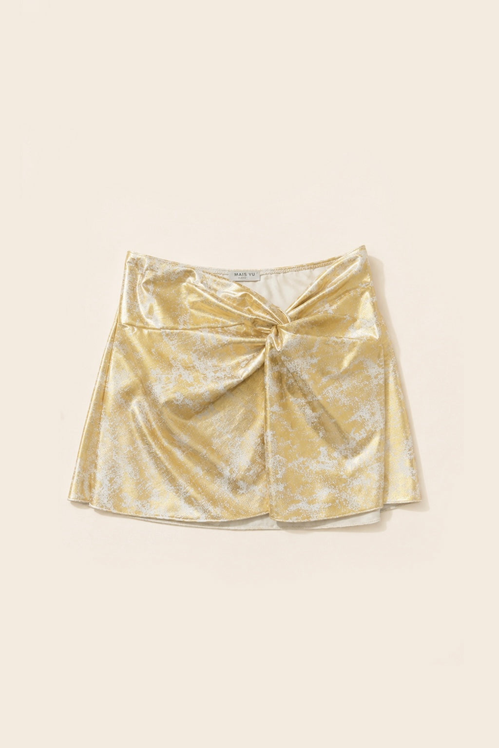 MIniGonna drapé — gold