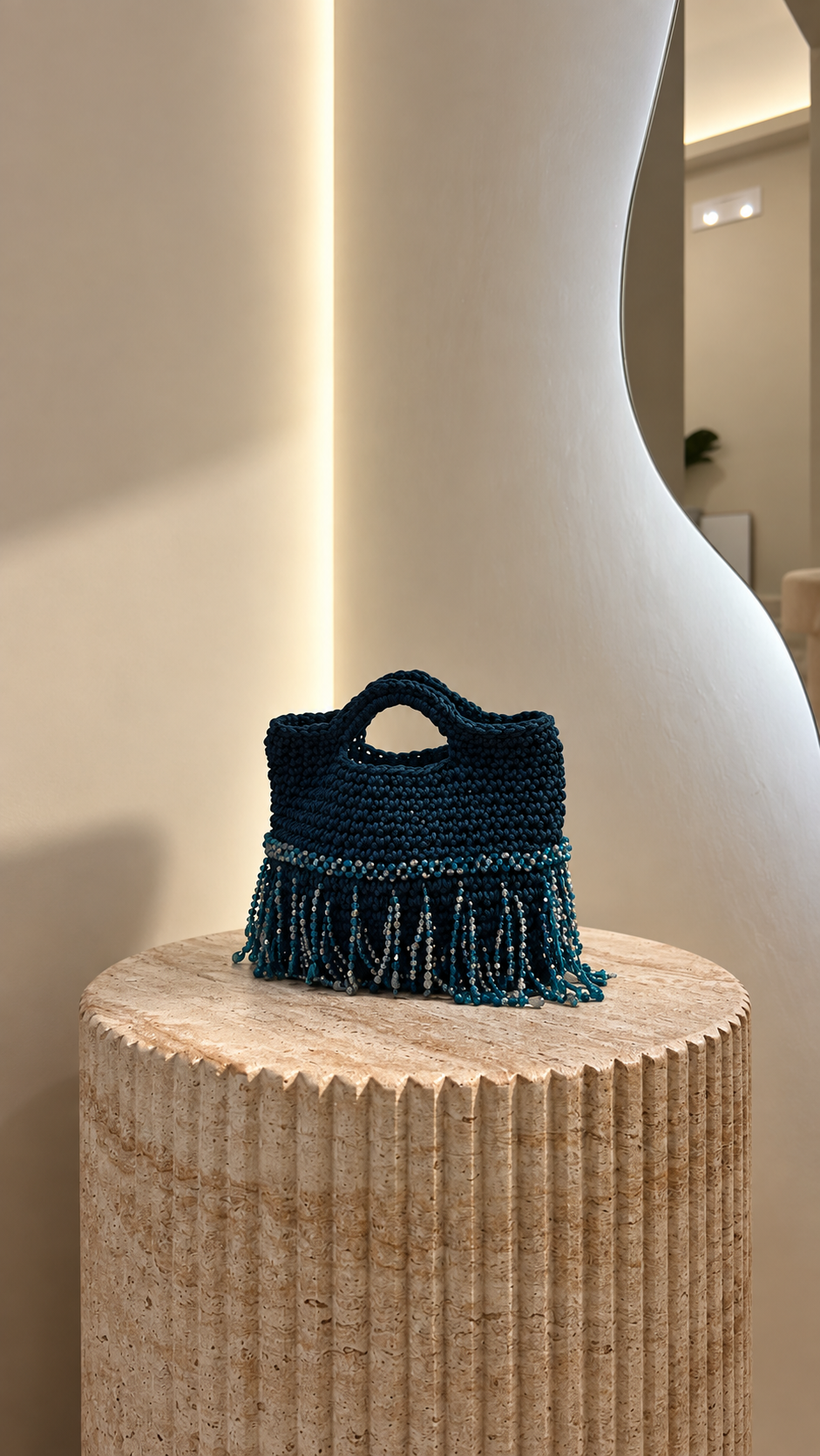 La Crochet Mini — Midnight Fringe