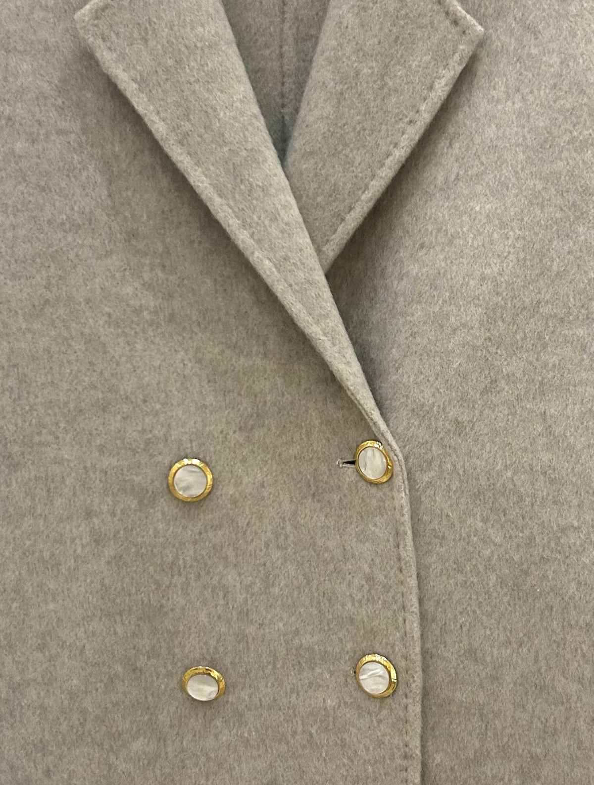 CAPPOTTO — BEIGE LANA E CASHMERE