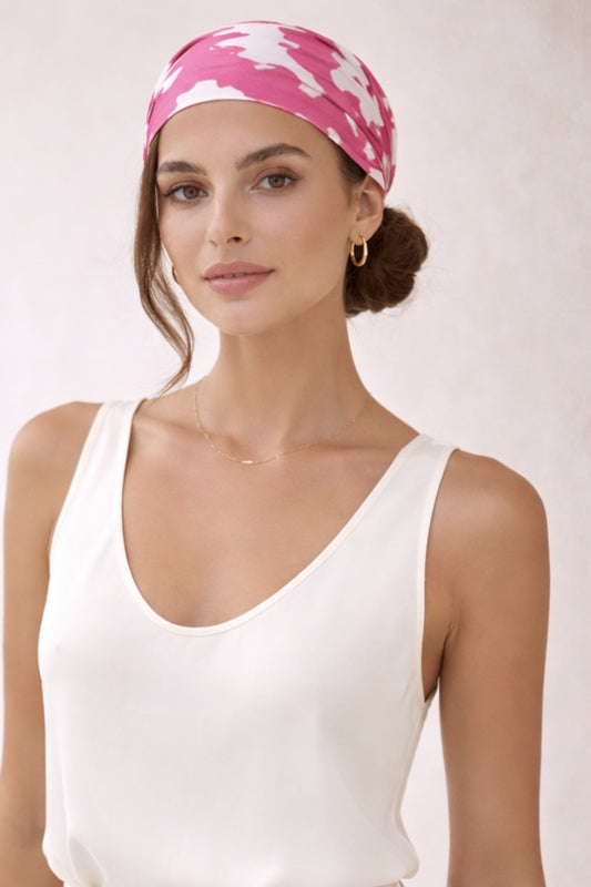 BANDANA — SETA BOUGAINVILLE