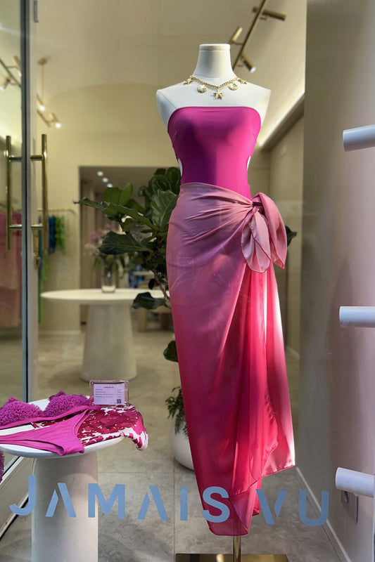 Pareo degradé rosa